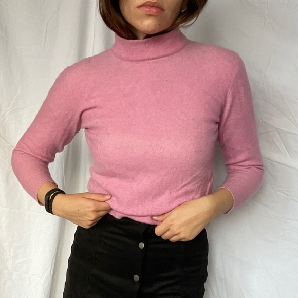 Bubblegum pink sweater extra small vintage - Picture 2 of 11